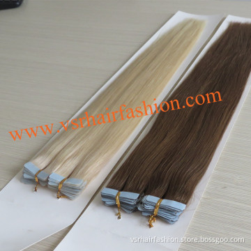 Brazilian Tape in Hair, Remy Human Hair